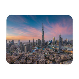 Monument   Dubai Cityscape Magnet