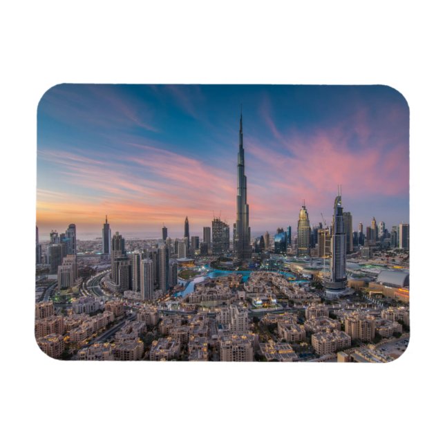 Monument | Dubai Cityscape Magnet (Horisontell)