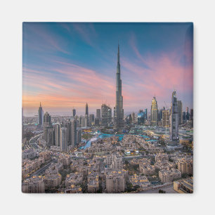 Monument   Dubai Cityscape Magnet