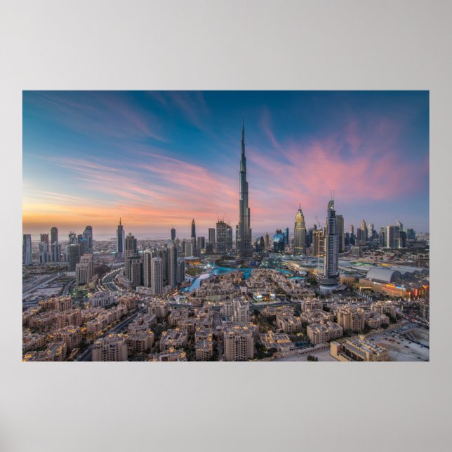 Monument | Dubai Cityscape Poster (Framsidan)