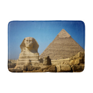 Monument Egyptenens sfinx och pyramid Badrumsmatta