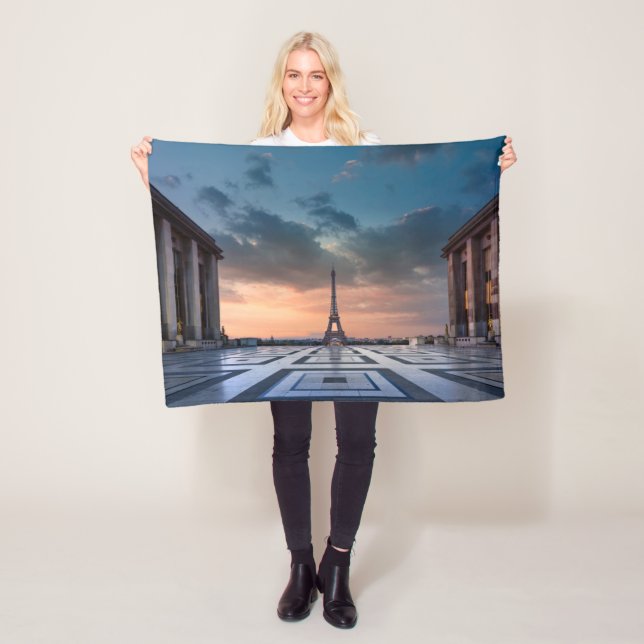 Monument | Eiffel Torn Fleecefilt (På plats)