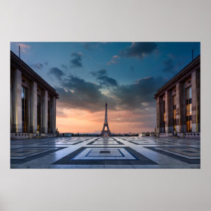 Monument Eiffel Torn Poster