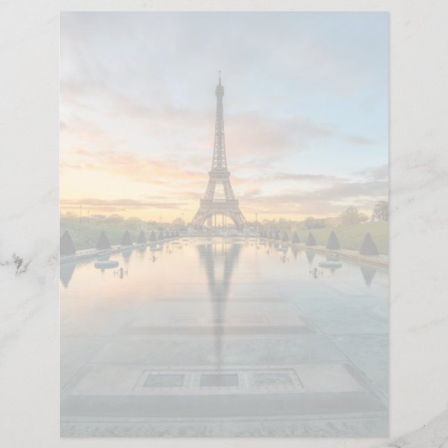 Monument | Eiffel Torn Sunrise (Framsida)