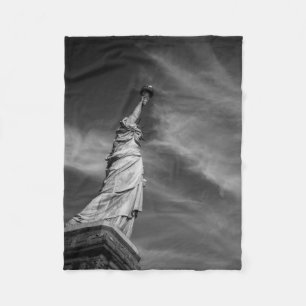Monument Frihetsgudinnan Manhattan NYC Fleecefilt