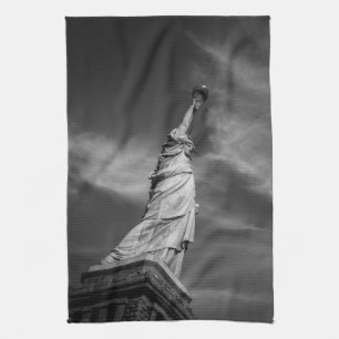 Monument Frihetsgudinnan Manhattan NYC Kökshandduk