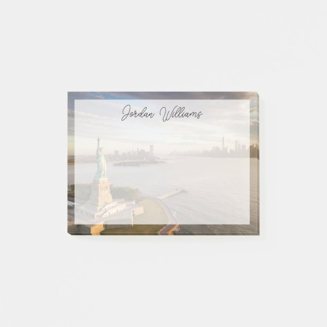 Monument | FRIHETSGUDINNAN Post-it Block (Framsida)