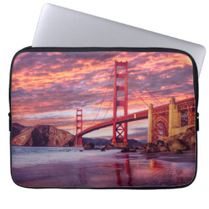 Monument Golden Grind San Francisco, CA Laptop Fodral