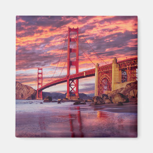 Monument Golden Grind San Francisco, CA Magnet