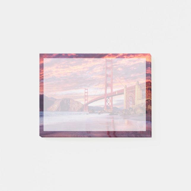 Monument | Golden Grind San Francisco, CA Post-it Block (Framsida)