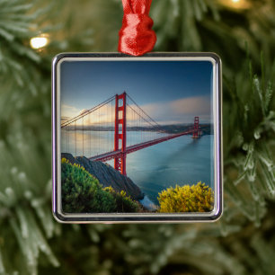 Monument   Golden Grind San Francisco Julgransprydnad Metall
