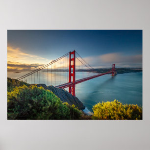 Monument Golden Grind San Francisco Poster
