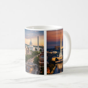 Monument i Harmony: Washington DC Skyline Magazi Kaffemugg