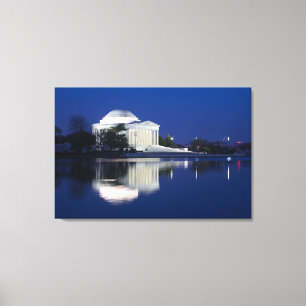 Monument   Jefferson Memorial Canvastryck