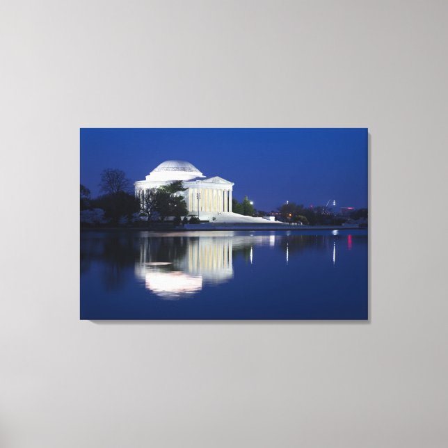 Monument | Jefferson Memorial Canvastryck (Framsida)