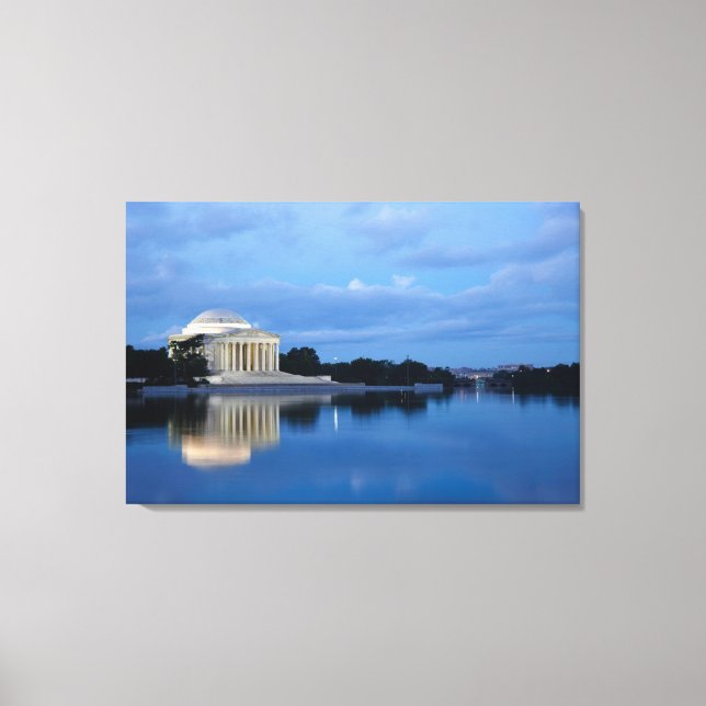 Monument | Jefferson Memorial Canvastryck (Framsida)