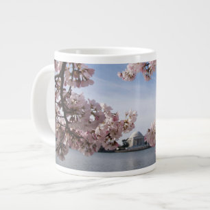 Monument Jefferson Memorial Cherry Blommars Jumbo Mugg