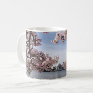 Monument Jefferson Memorial Cherry Blommars Kaffemugg