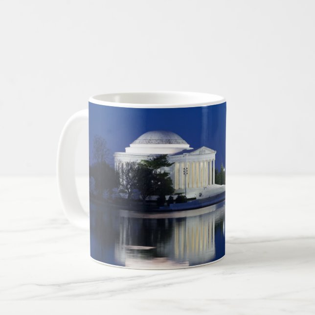 Monument | Jefferson Memorial Kaffemugg (Framsida vänster)