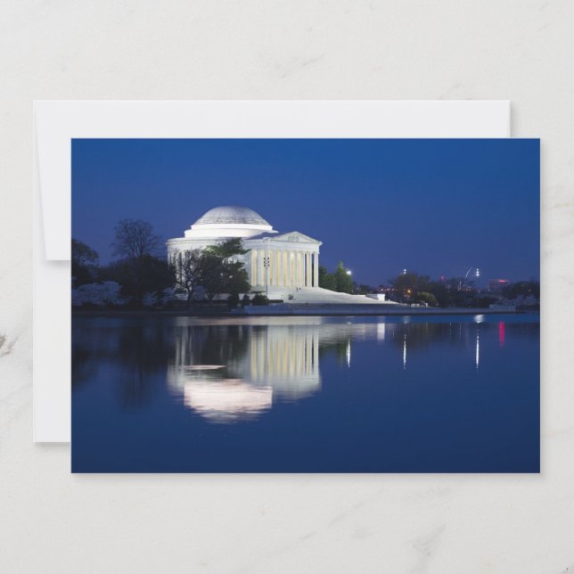 Monument | Jefferson Memorial Tack Kort (Framsida)