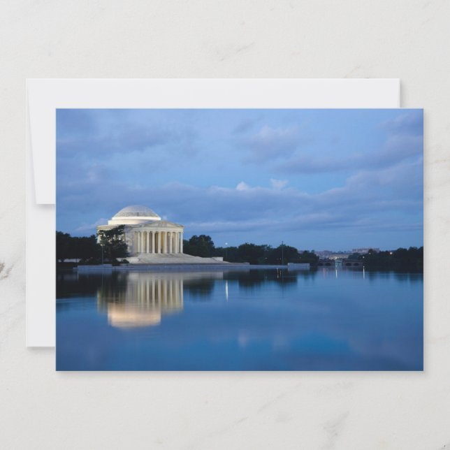 Monument | Jefferson Memorial Tack Kort (Framsida)