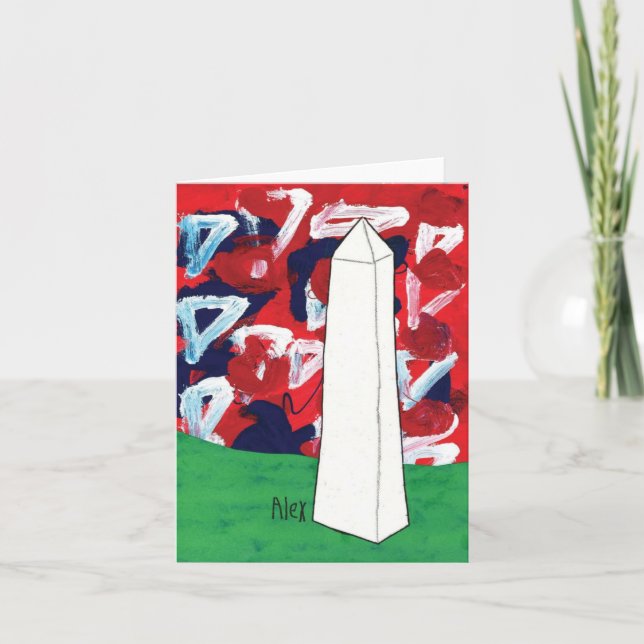 monument kort (Framsida)