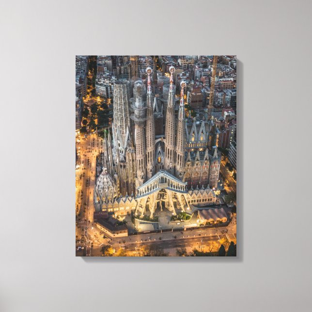 Monument | La Sagrada Familia Canvastryck (Framsida)