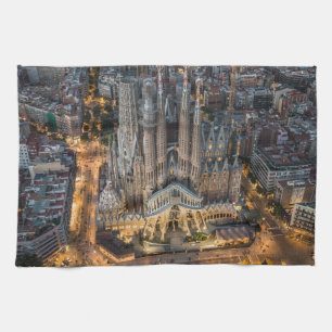 Monument   La Sagrada Familia Kökshandduk