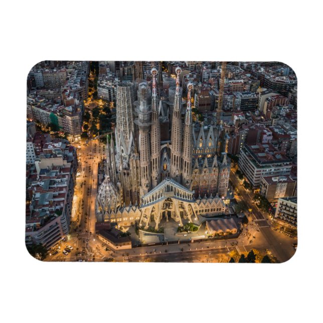 Monument | La Sagrada Familia Magnet (Horisontell)