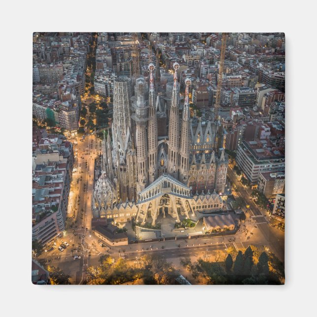 Monument | La Sagrada Familia Magnet (Framsidan)