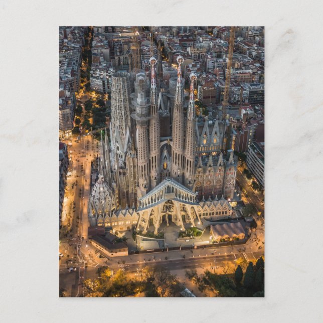 Monument | La Sagrada Familia Vykort (Framsida)