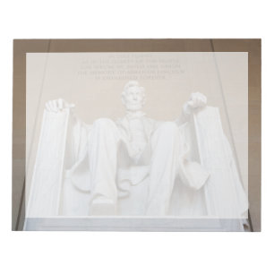 Monument Lincoln Memorial Anteckningsblock