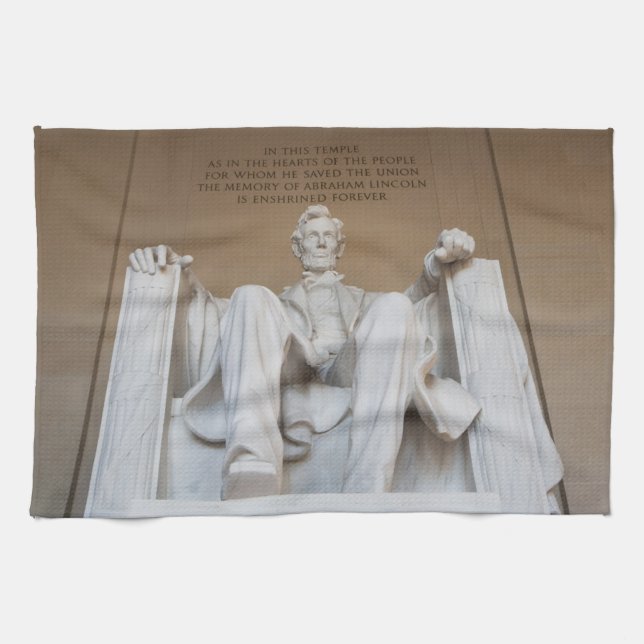 Monument | Lincoln Memorial Kökshandduk (Horisontell)
