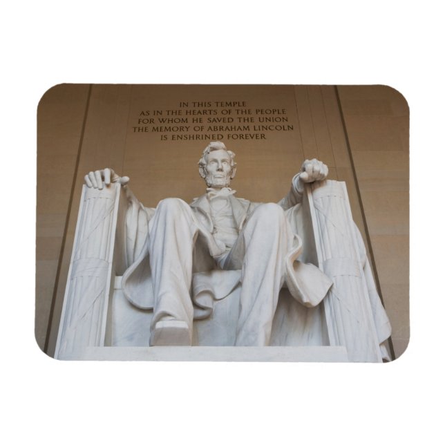 Monument | Lincoln Memorial Magnet (Horisontell)