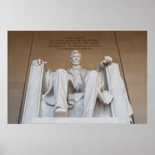 Monument Lincoln Memorial Poster