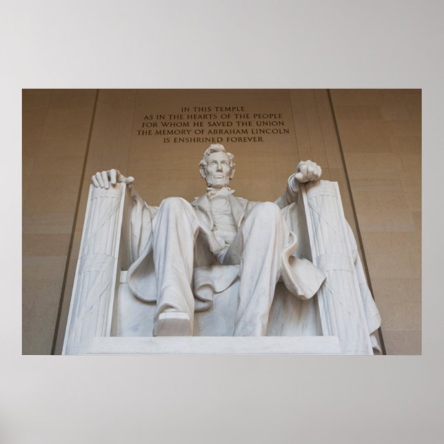 Monument | Lincoln Memorial Poster (Framsidan)