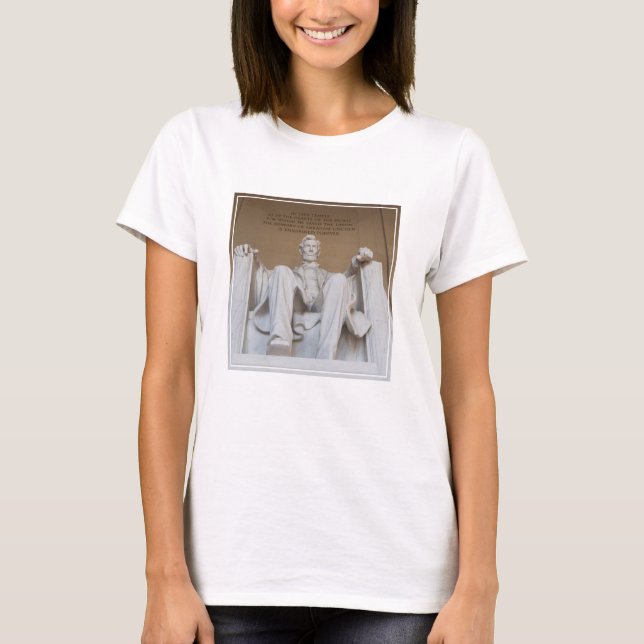 Monument | Lincoln Memorial T Shirt (Framsida)