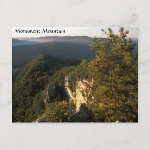 Monument Mountain Berkshires Massachusetts Vykort