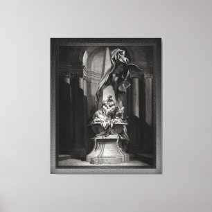 Monument över Mignard av François Boucher Canvastryck