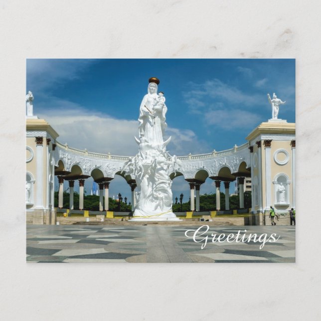 Monument över staden Maracaibo Venezuela Vykort (Framsida)