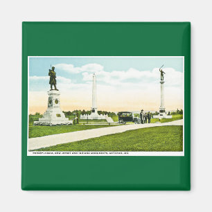 Monument på Antietam, Maryland Magnet