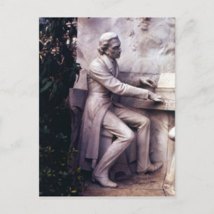 Monument på Frederic Chopin Vykort