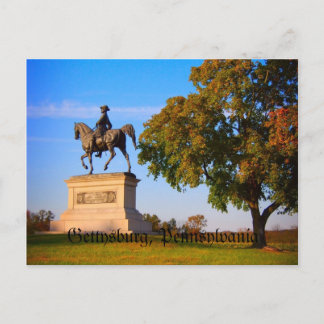 Monument på Gettysburg Battlefield Vykort
