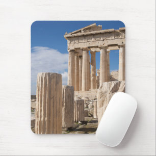 Monument Parthenon Acropolis Aten Grekland Musmatta
