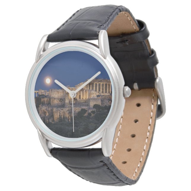 Monument | Parthenon Aten, Grekland Armbandsur (Vinklad)