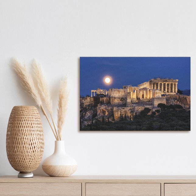 Monument | Parthenon Aten, Grekland Canvastryck (Skapare uppladdad)