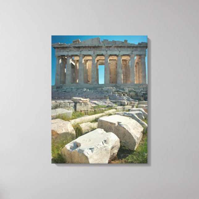 Monument | Parthenon Aten, Grekland Canvastryck (Framsida)