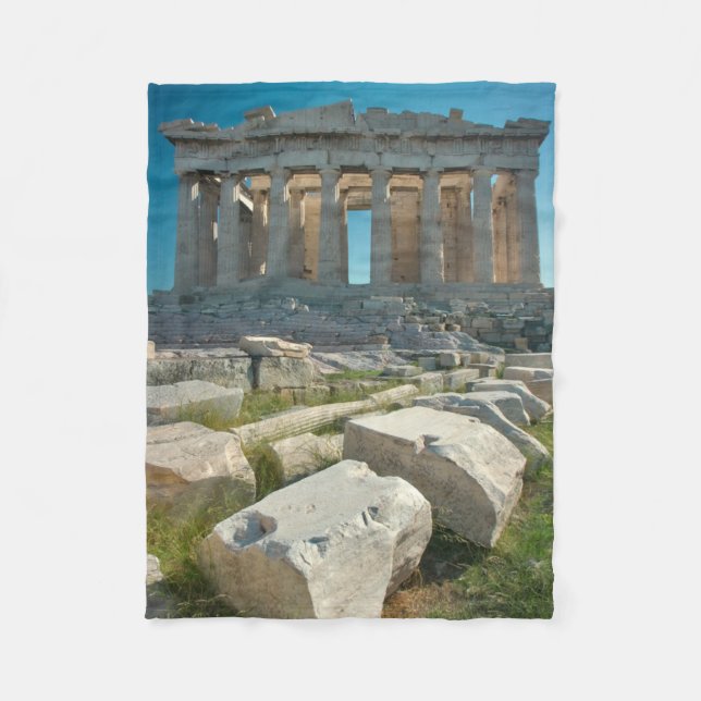 Monument | Parthenon Aten, Grekland Fleecefilt (Framsidan)