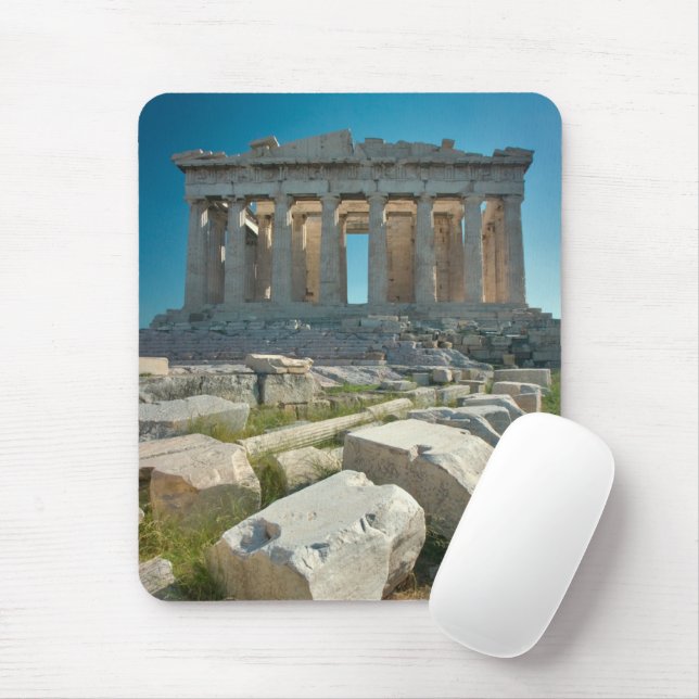 Monument | Parthenon Aten, Grekland Musmatta (Med mus)