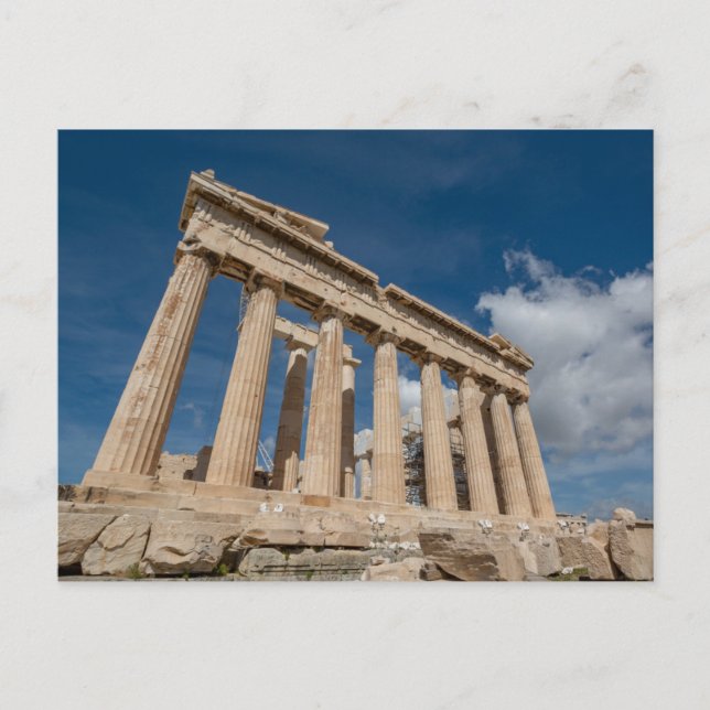 Monument | Parthenon, Grekland Vykort (Framsida)